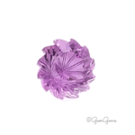 7.78ct Amethyst - Round With Carved Edges - Image 2