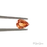 Natural Pear Shape Orange Sapphire Gemstones for Sale South Africa