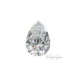0.30ct GIA Certified Colour G Pear Cut Diamond