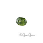 2.76ct Green Sapphire - Oval - Image 3