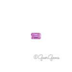 0.33ct Pink Sapphire - Emerald Cut  (5x3mm)
