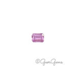 0.25ct Pink Sapphire - Emerald Cut (4x3mm)