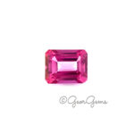 3.94ct Pink Topaz - Emerald Cut