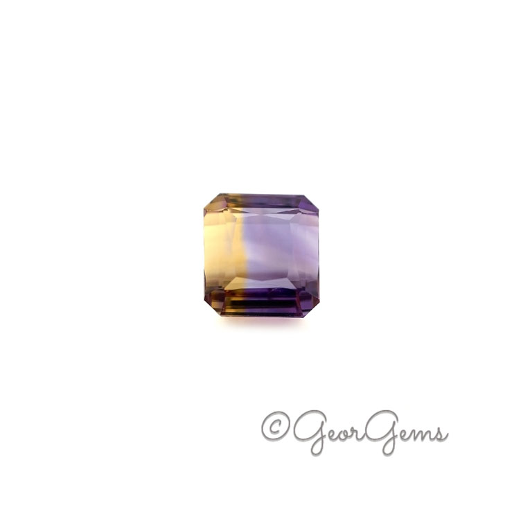 Ametrine-21833 15.86ct Ametrine - Modified Emerald Cut - Image 1