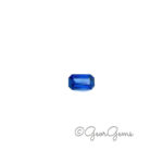 0.22ct Blue Sapphire - Emerald Cut
