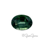 1.25ct Teal Sapphire Oval - (7x5mm)