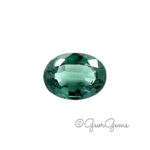 1.28ct Teal Sapphire - Oval (7x5mm)