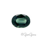 1.22ct Teal Sapphire - Oval (7x5mm)