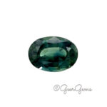 1.0ct Teal Sapphire - Oval (7x5mm)