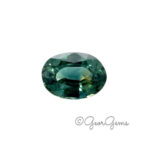 1.15ct Teal Sapphire - Oval (7x5mm)