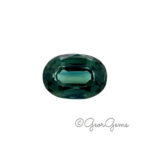 1.08ct Teal Sapphire - Oval (7x5mm)