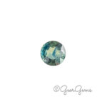 0.77ct Teal Sapphire - Round
