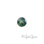 0.85ct Teal Sapphire - Round