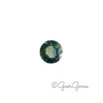 0.60ct Teal Sapphire - Round