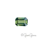 0.66ct Teal Sapphire - Emerald Cut