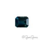 1.12ct Teal Sapphire - Emerald Cut