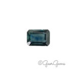 1.19ct Teal Sapphire - Emerald Cut