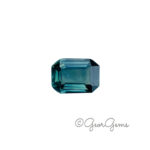 1.43ct Teal Sapphire - Emerald Cut