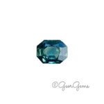 0.95ct Teal Sapphire - Modified Octagon