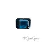 1.24ct Blue Sapphire - Emerald Cut