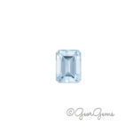 Aquamarine - Emerald Cut (7x5mm)