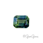1.13ct Teal Sapphire - Emerald Cut