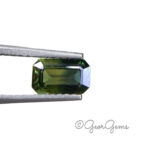 1.01ct Teal Sapphire - Emerald Cut