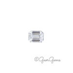White Sapphire - Emerald Cut (5x3mm)