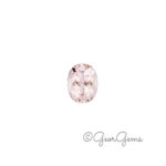 Morganite - Oval (6x4mm)