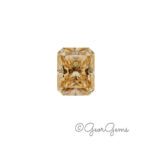 Champagne Moissanite - Radiant (7x5mm)
