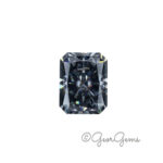 Grey Moissanite - Radiant (8x6mm)