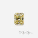Yellow Moissanite - Radiant (6x4mm)