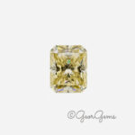 Yellow Moissanite - Radiant (7x5mm)