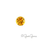 Citrine - Round (2.5mm)