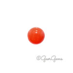 Carnelian - Round Cabochon (8mm)