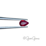 0.43ct Ruby - Pear Shape
