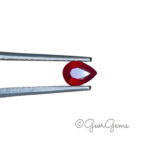 0.49ct Ruby - Pear Shape