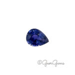 0.34ct Blue Sapphire - Pear Shape