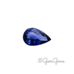 0.44ct Blue Sapphire - Pear Shape