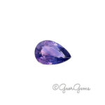 0.58ct Purple Sapphire - Pear Shape