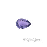 0.49ct Purple Sapphire - Pear Shape