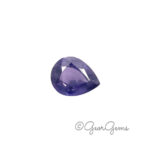 0.38ct Purple Sapphire - Pear Shape