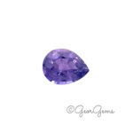 0.33ct Purple Sapphire - Pear Shape