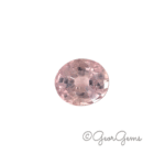 0.66ct Pink Sapphire - Oval