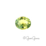 0.79ct Green Sapphire - Oval