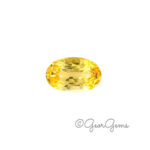 0.38ct Yellow Sapphire - Oval