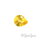 0.82ct Yellow Sapphire - Pear Shape