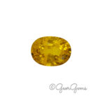 2.19ct Yellow Sapphire - Oval
