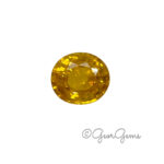 1.75ct Yellow Sapphire - Oval