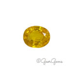 2.22ct Yellow Sapphire - Oval